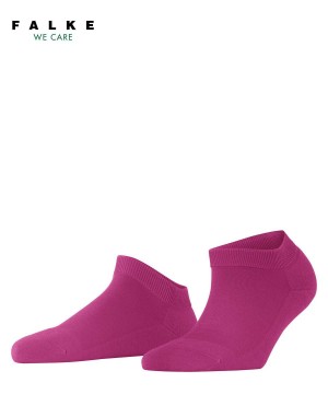 Sosete Dama Falke ClimaWool Sneaker socks Rosii | 3184ZOEBL