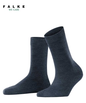 Sosete Dama Falke ClimaWool Socks Albastri | 4832VYKPU