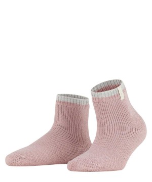 Sosete Dama Falke Cosy Plush Short sock Roz | 6732VTLQC