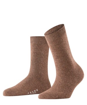 Sosete Dama Falke Cosy Wool Socks Maro | 4683VEOBJ