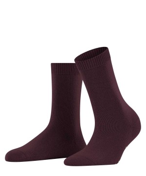 Sosete Dama Falke Cosy Wool Socks Rosii | 7052IJTCE