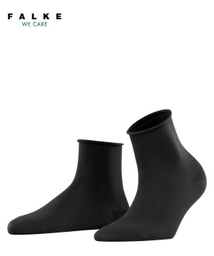 Sosete Dama Falke Cotton Touch Short sock Negrii | 2945KMBGP
