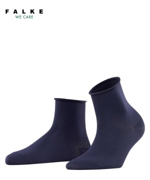 Sosete Dama Falke Cotton Touch Short sock Albastri | 0143LDUYZ