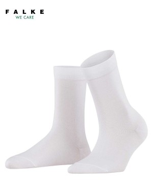 Sosete Dama Falke Cotton Touch Socks Albi | 5472HNIFY