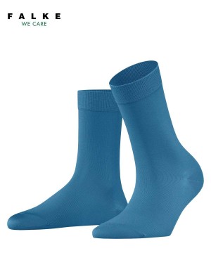 Sosete Dama Falke Cotton Touch Socks Albastri | 6028XSHLI