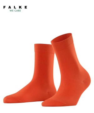 Sosete Dama Falke Cotton Touch Socks Portocalii | 3062JSIYN