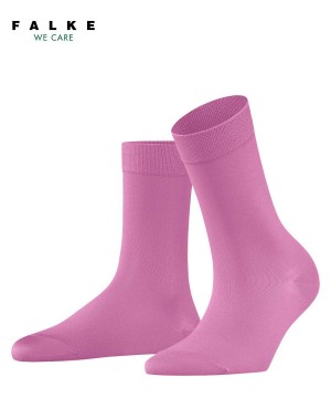 Sosete Dama Falke Cotton Touch Socks Rosii | 4876KAXUI
