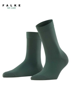 Sosete Dama Falke Cotton Touch Socks Verzi | 8629UIOLZ