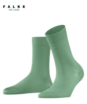 Sosete Dama Falke Cotton Touch Socks Verzi | 0145WLSJM