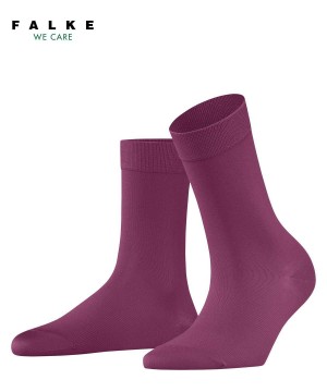 Sosete Dama Falke Cotton Touch Socks Violet | 6785OIZTB