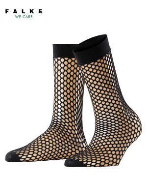 Sosete Dama Falke Craftcore Anklets Negrii | 2978KRBUD