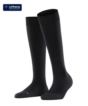 Sosete Dama Falke Energizer Knee-high Socks Negrii | 4783BWYGE