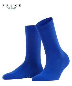 Sosete Dama Falke Family Socks Albastri | 6798HRUWK