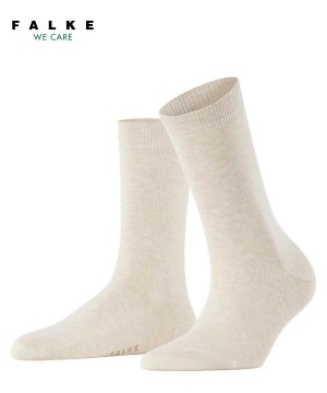 Sosete Dama Falke Family Socks Bej | 1728SLXKU