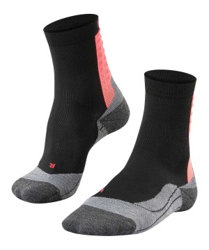 Sports Socks Dama Falke Achilles Socks Health Negrii | 1680CBZEH