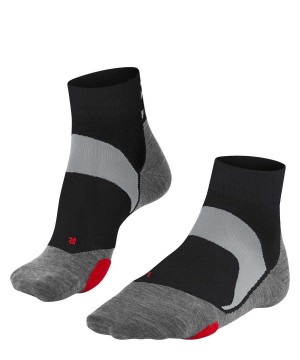 Sports Socks Dama Falke BC5 Endurance Biking Short sock Negrii | 2984QNTZG