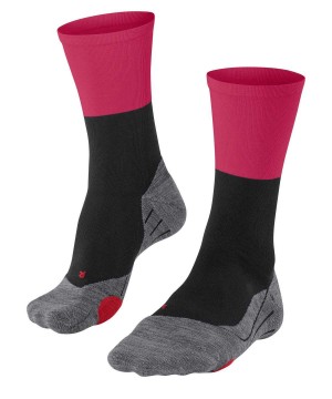 Sports Socks Dama Falke BC Gravel Biking Socks Negrii | 5724IBZEJ