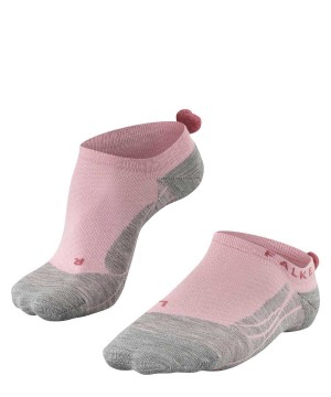 Sports Socks Dama Falke GO2 Pompom Golf Invisibles Roz | 1025GFPQK