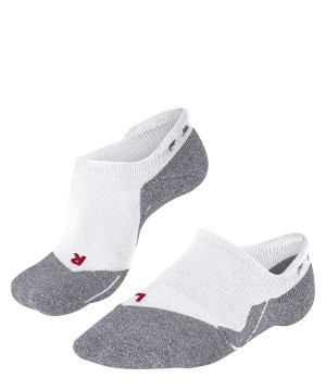 Sports Socks Dama Falke RU3 Comfort Invisible Running Invisibles Albi | 8176JYFEB