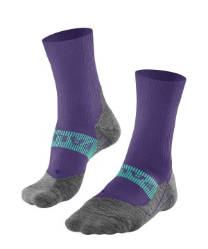 Sports Socks Dama Falke RU4 Endurance Cool Running Socks Violet | 0158OPZLS