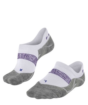 Sports Socks Dama Falke RU4 Endurance Cool Invisible Running Invisibles Albi | 0732KPNYT