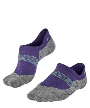 Sports Socks Dama Falke RU4 Endurance Cool Invisible Running Invisibles Violet | 8261EYKJL