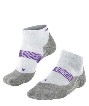 Sports Socks Dama Falke RU4 Endurance Cool Short Running Short sock Albi | 5194UWIZH