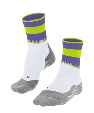 Sports Socks Dama Falke RU4 Endurance Running Socks Albi | 4608DZRTK