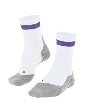 Sports Socks Dama Falke RU4 Endurance Running Socks Albi | 1570JFNWL