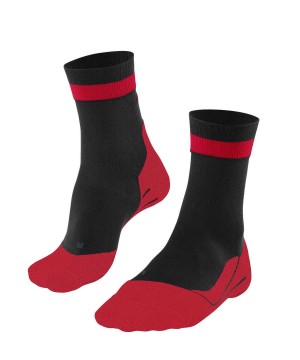 Sports Socks Dama Falke RU4 Endurance Running Socks Negrii | 6801UAHDM