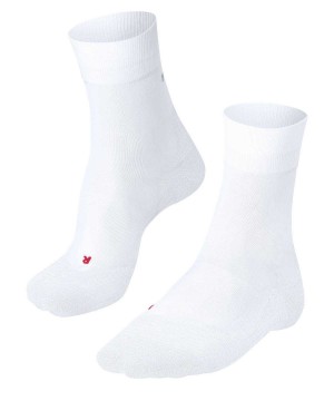 Sports Socks Dama Falke RU4 Endurance Running Socks Albi | 5349SVNLD