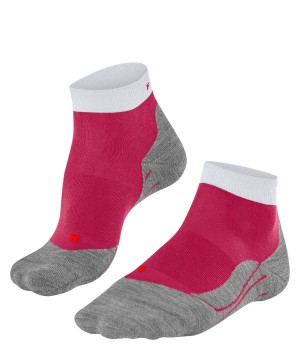 Sports Socks Dama Falke RU4 Endurance Short Running Short sock Rosii | 5340CKEAT