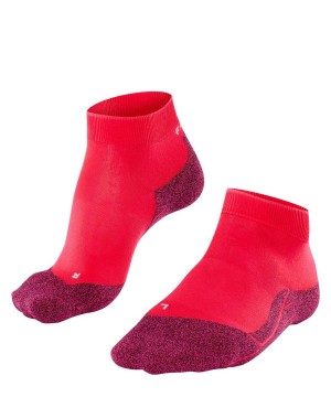 Sports Socks Dama Falke RU4 Light Performance Short Running Short sock Rosii | 0643IXFKY