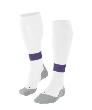 Sports Socks Dama Falke RU Compression Energy Running Knee-high Socks Albi | 3512IWKQB