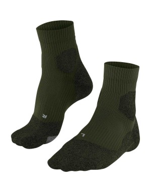 Sports Socks Dama Falke RU Trail Grip Running Socks Verzi | 1840FYQER