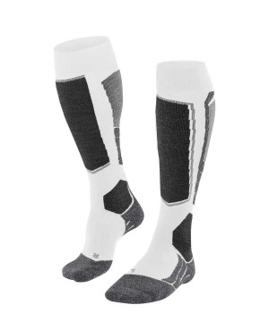 Sports Socks Dama Falke SK2 Intermediate Vegan Skiing Knee-high Socks Albi | 8476CQTIR