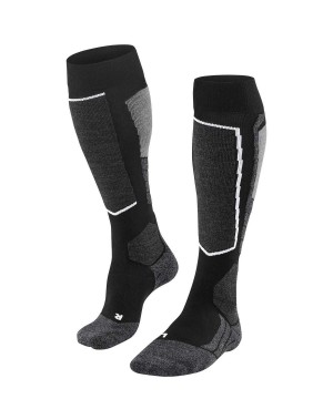 Sports Socks Dama Falke SK2 Intermediate Vegan Skiing Knee-high Socks Negrii | 9740ZHLMF