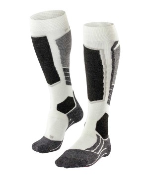 Sports Socks Dama Falke SK2 Intermediate Skiing Knee-high Socks Albi | 2309MEXJA