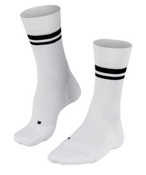 Sports Socks Dama Falke TE4 Classic Tennis Socks Albi | 1456JRWYK