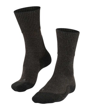 Sports Socks Dama Falke TK1 Adventure Wool Trekking Socks Gri | 2870FEADH