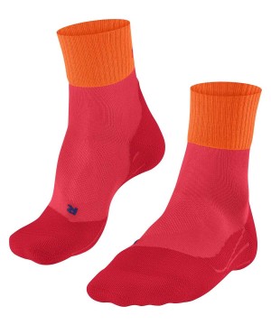 Sports Socks Dama Falke TK2 Explore Cool Short Trekking Short sock Portocalii | 4193MJCPE