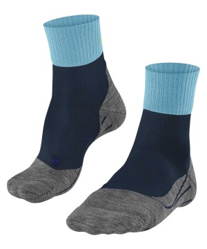 Sports Socks Dama Falke TK2 Explore Cool Short Trekking Short sock Albastri | 8036FTBIM