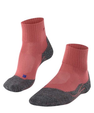 Sports Socks Dama Falke TK2 Explore Cool Short Trekking Short sock Rosii | 3960YMICO