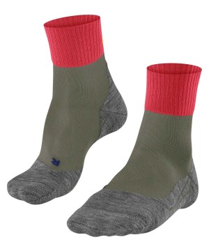 Sports Socks Dama Falke TK2 Explore Cool Short Trekking Short sock Verzi | 8071JLVOZ