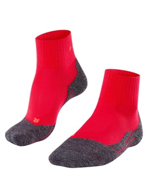 Sports Socks Dama Falke TK2 Explore Cool Short Trekking Short sock Rosii | 7902RIBFV