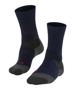 Sports Socks Dama Falke TK-X Expedition Trekking Socks Albastri | 8427JWYRD