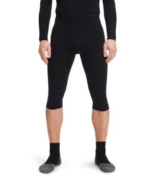 Tights Barbati Falke 3/4 Tights Warm Negrii | 5164CXZHN