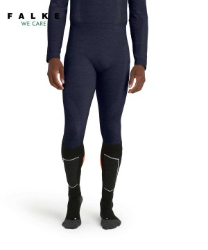 Tights Barbati Falke Tights Wool-Tech Albastri | 3672ZDYEC