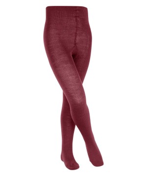 Tights Copii Falke Comfort Wool Tights Rosii | 1269YSTEA
