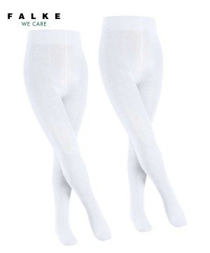 Tights Copii Falke Family 2-Pack Tights Albi | 4392TZFJG